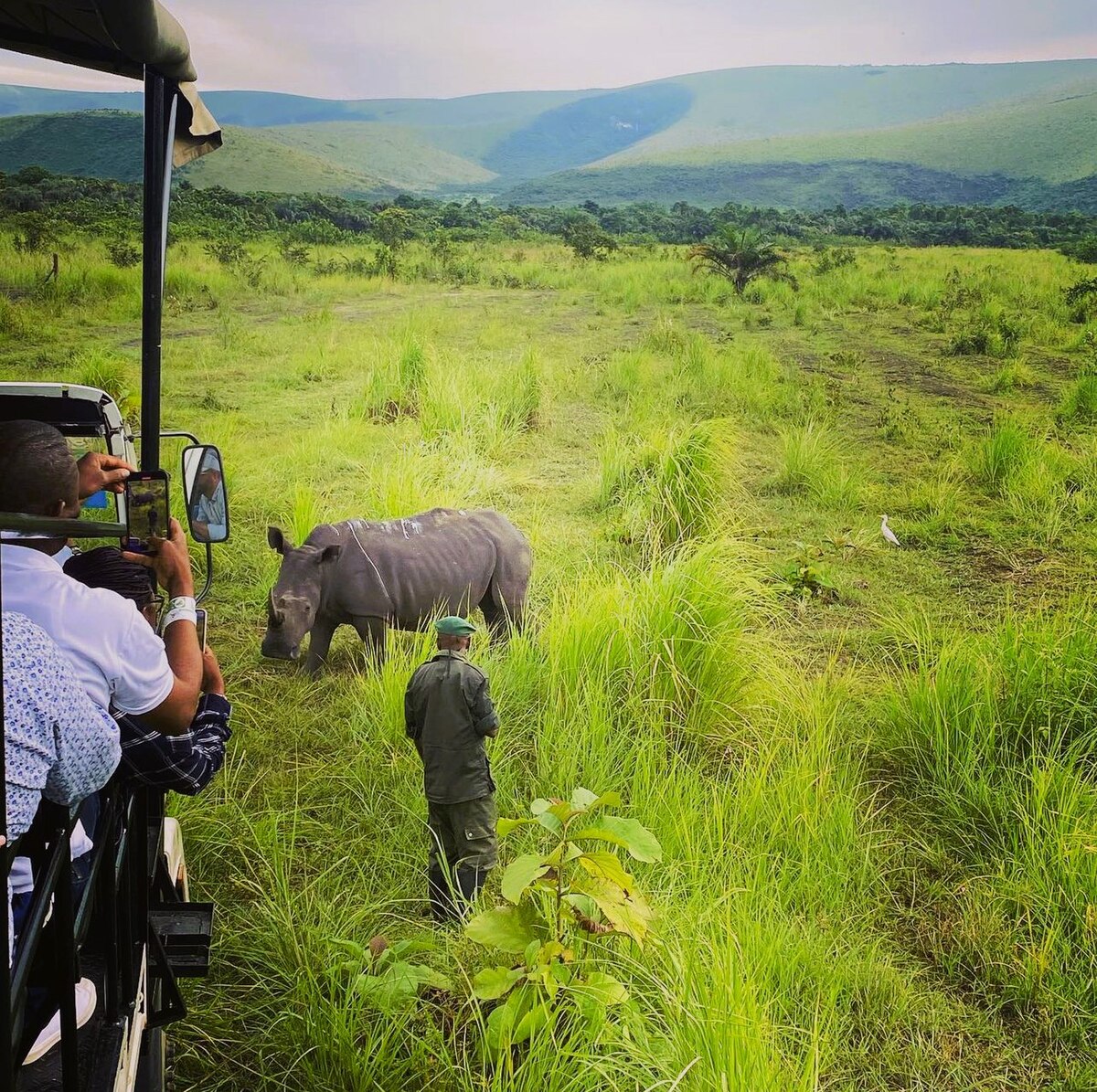 Nsele Park (Entrance + safari)